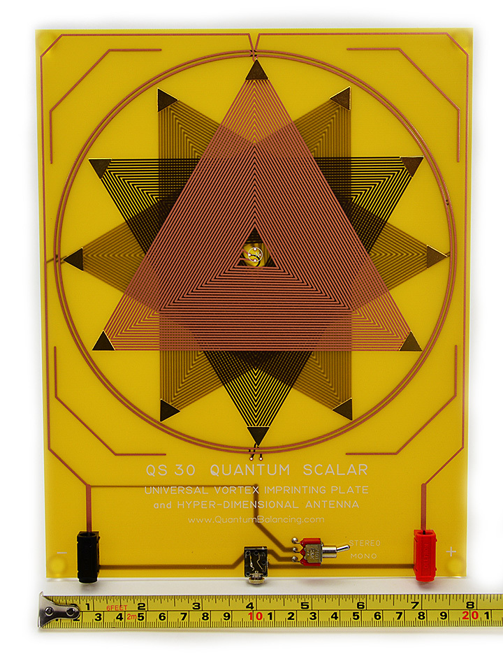 QS-30 QUANTUM SCALAR for Frequency Broadcasting, Imprinting, Scalar Energy Work