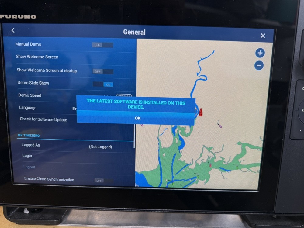 Furuno TZT12F chartplotter, TZ Touch 3, 12”