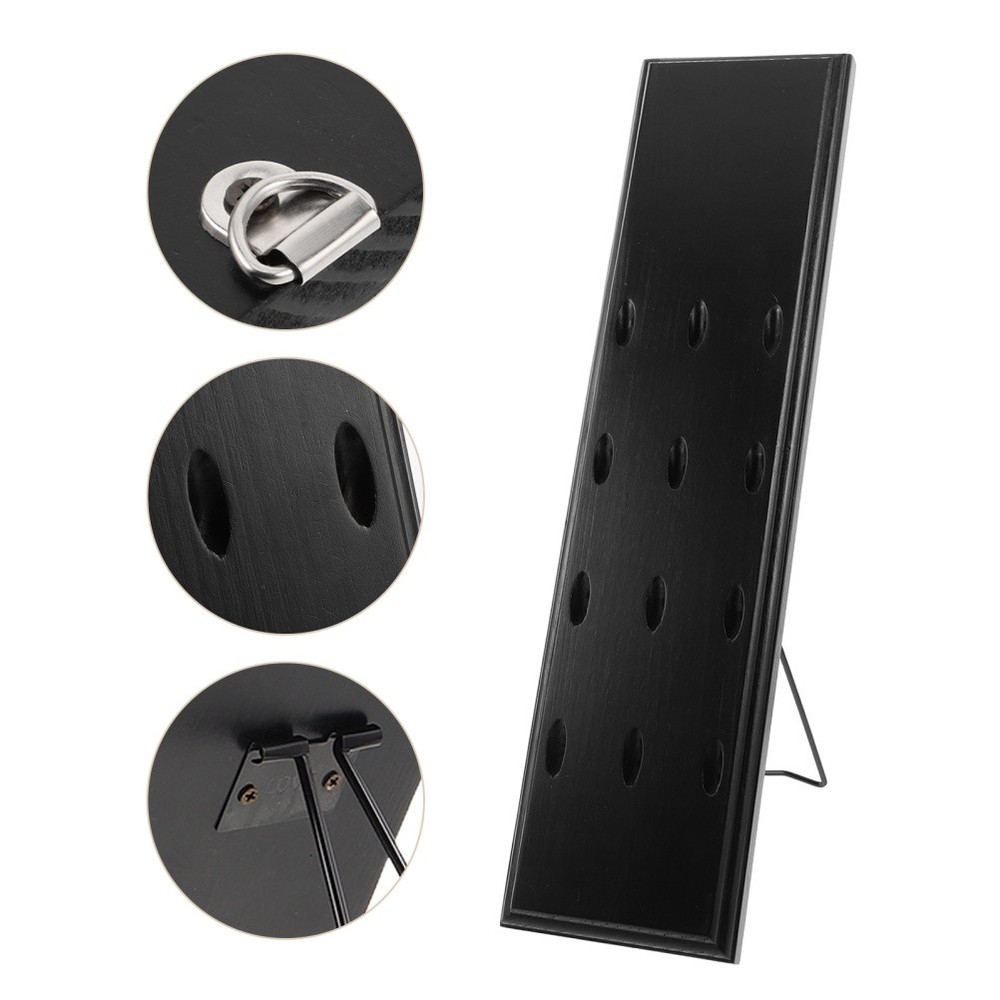 Solid Stand Storage Rack with 12 Slots Organizer Wall Mounted