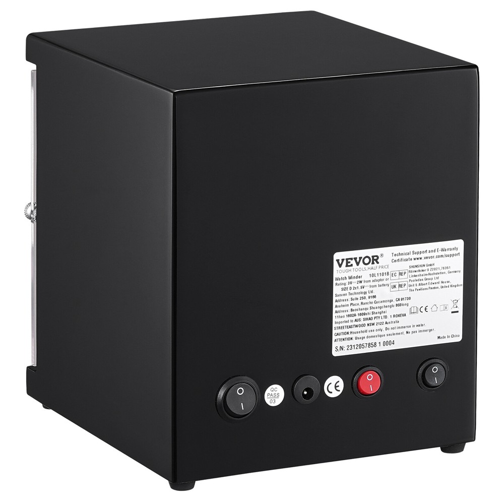 VEVOR Watch Winder Single Watch Winder for Automatic Watch with Mabuchi Motor