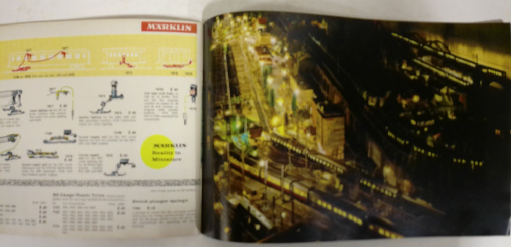 Vintage Marklin 1966/67 Catalog