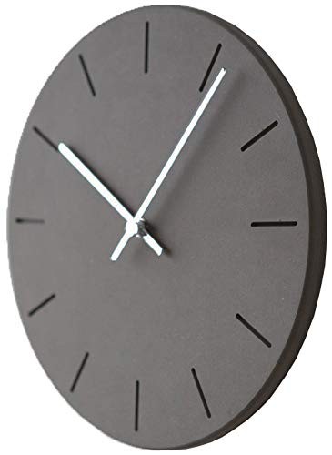 Modern Minimalist Concrete Collection Silent Wall Clock