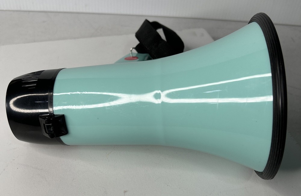 Megaphone Bullhorn Unbranded Blue