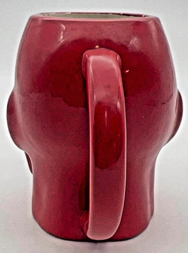 Marvel Deadpool Ceramic 3D Sculpted Head Mug Red Black