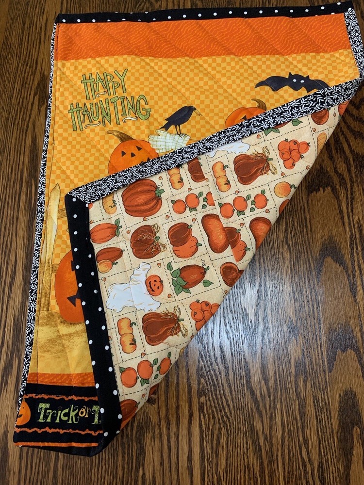 Handmade quilted table topper