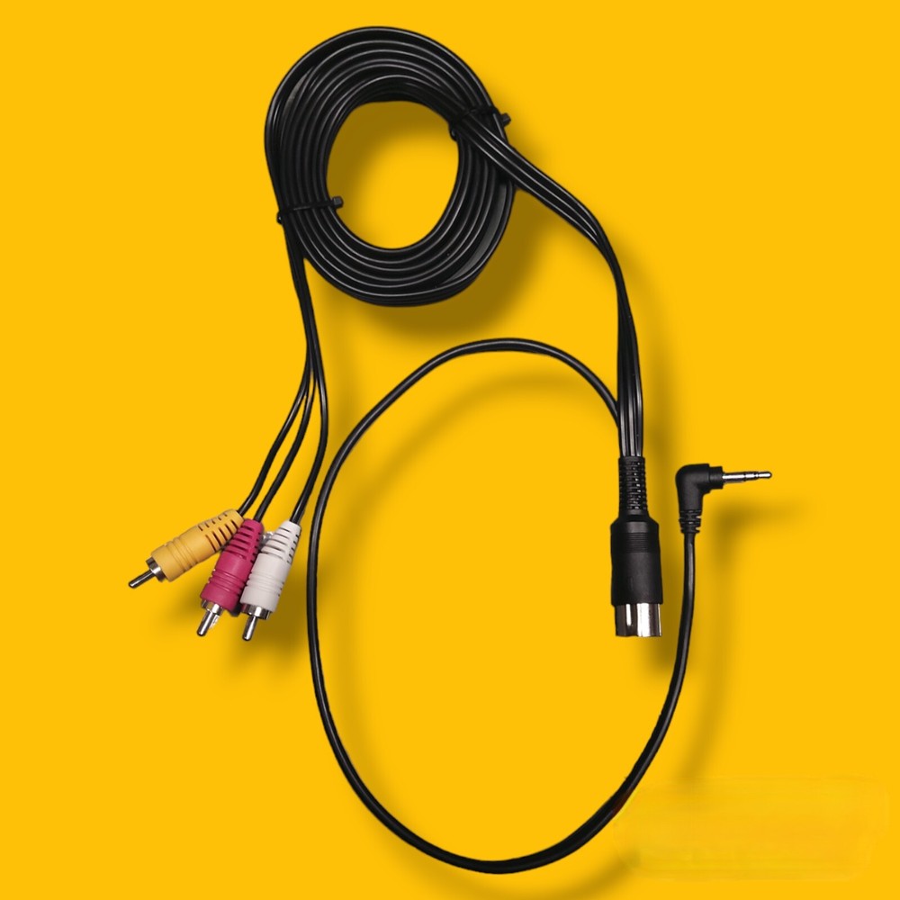 Sega Genesis Model 1 6ft. Composite RCA Stereo