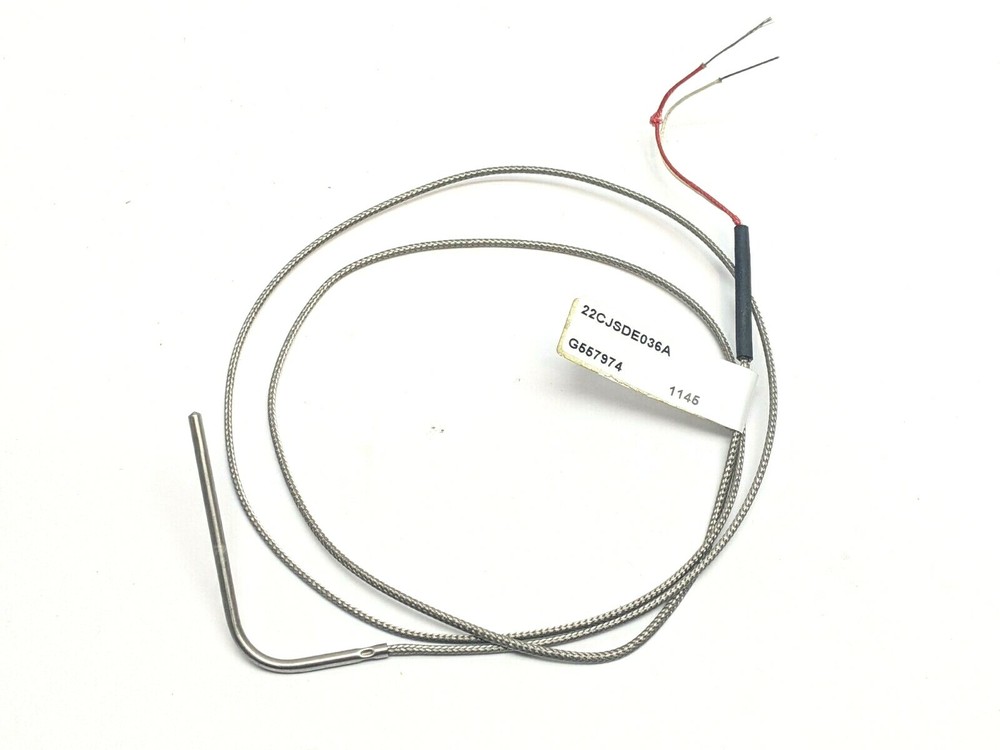 Watlow 22CJSDE036A Rigid Sheath Thermocouple Type J 36" Lead