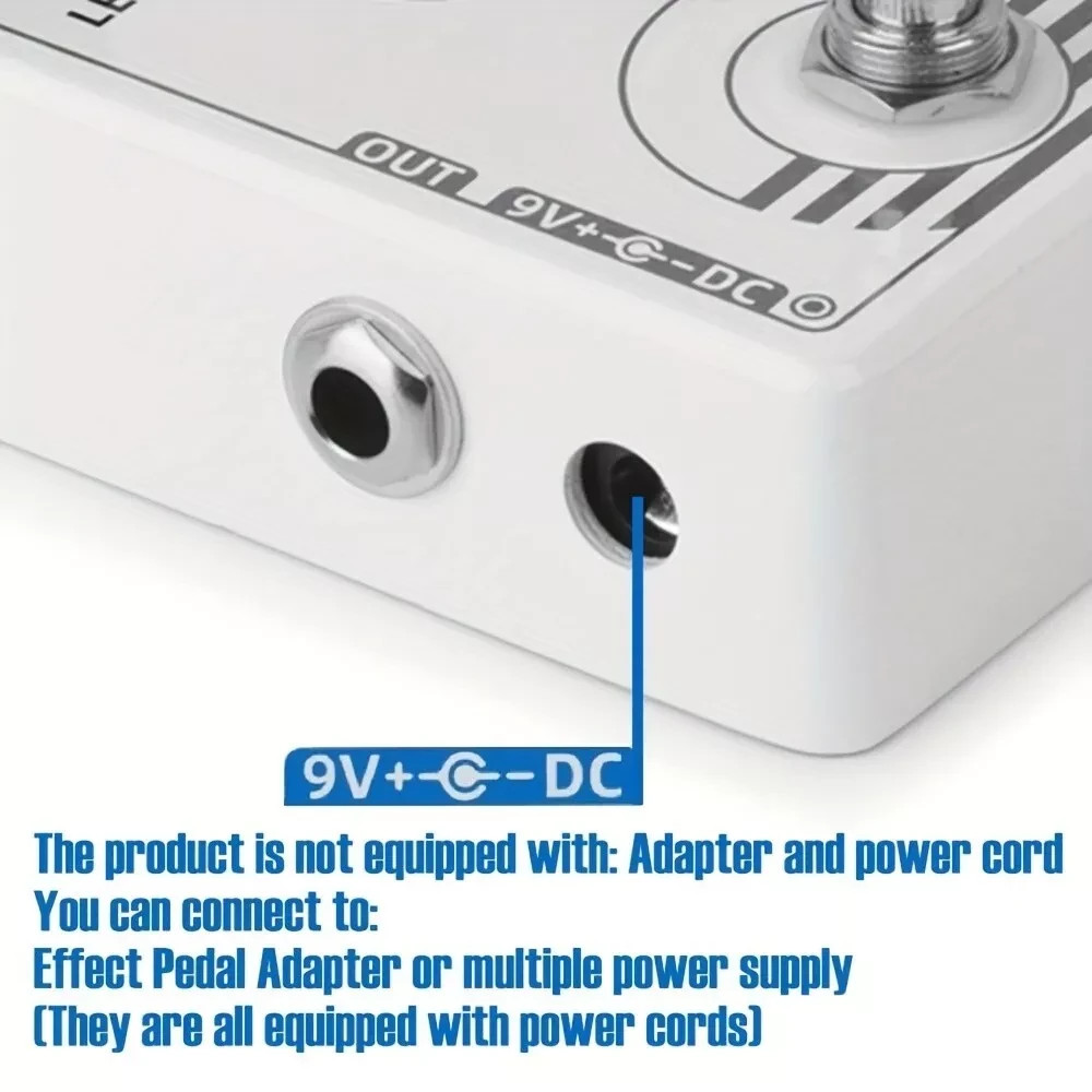 Dolamo Clear Boost Guitar Effect Pedal Gain Level Controls