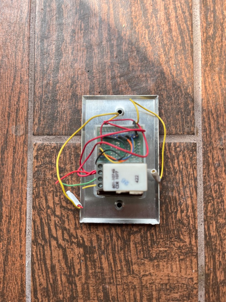 Corby 7020 Numeric Keypad Panel Single-Gang 2 LED Indicators for Security System