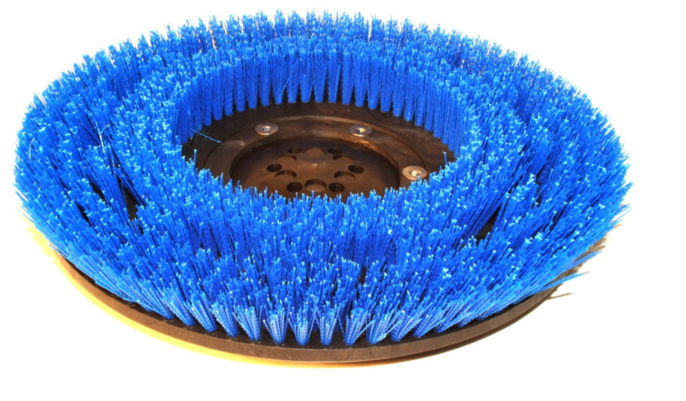 BRUSH, 16' .028 POLY W/PLATE