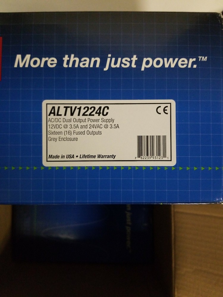 ALTRONIX ALTV1224C CCTV AC/DC, Wall Mount