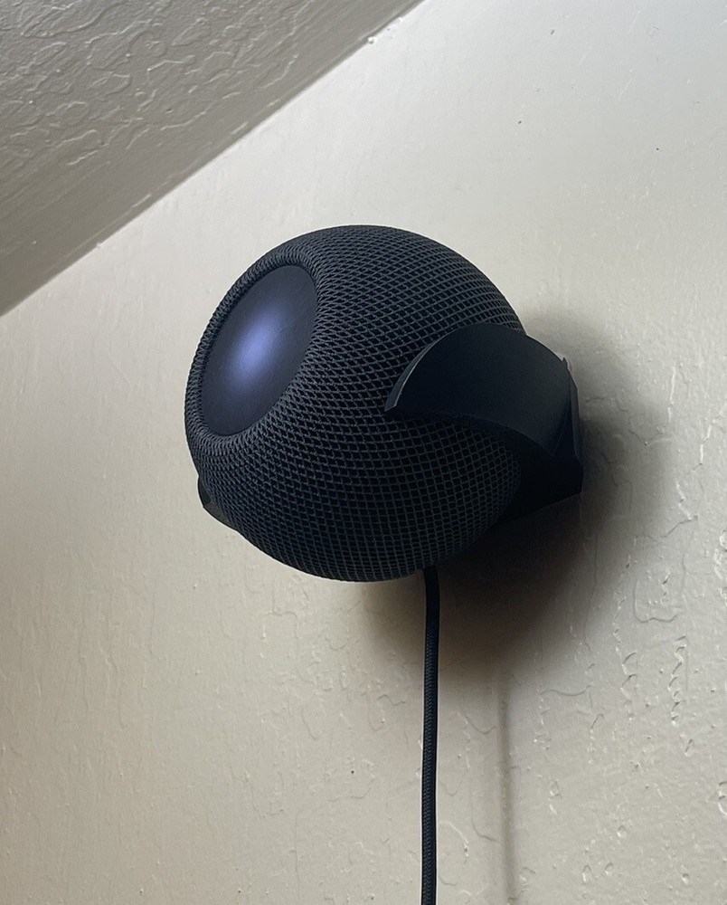 HomePod Mini Wall & Corner Mount Bracket Holder Accessory BLACK!
