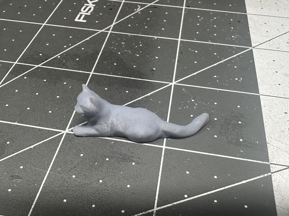 1/25 1/24 Scale 3d Resin Cat