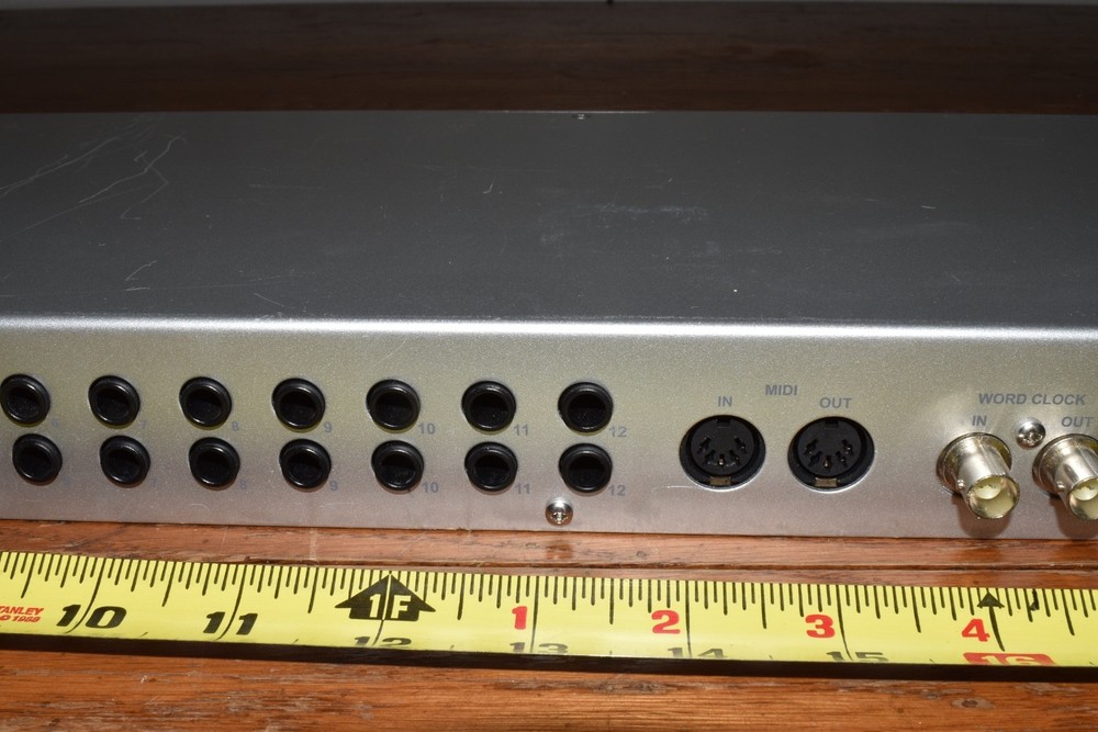 ECHO AUDIOFIRE12 AUDIO INTERFACE USED