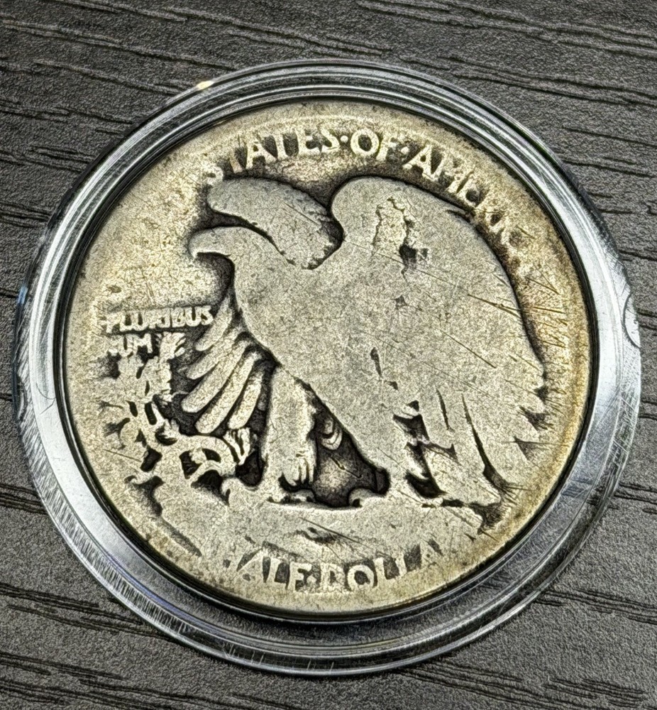 1921 50c Walking Liberty Half Dollar ~ Good