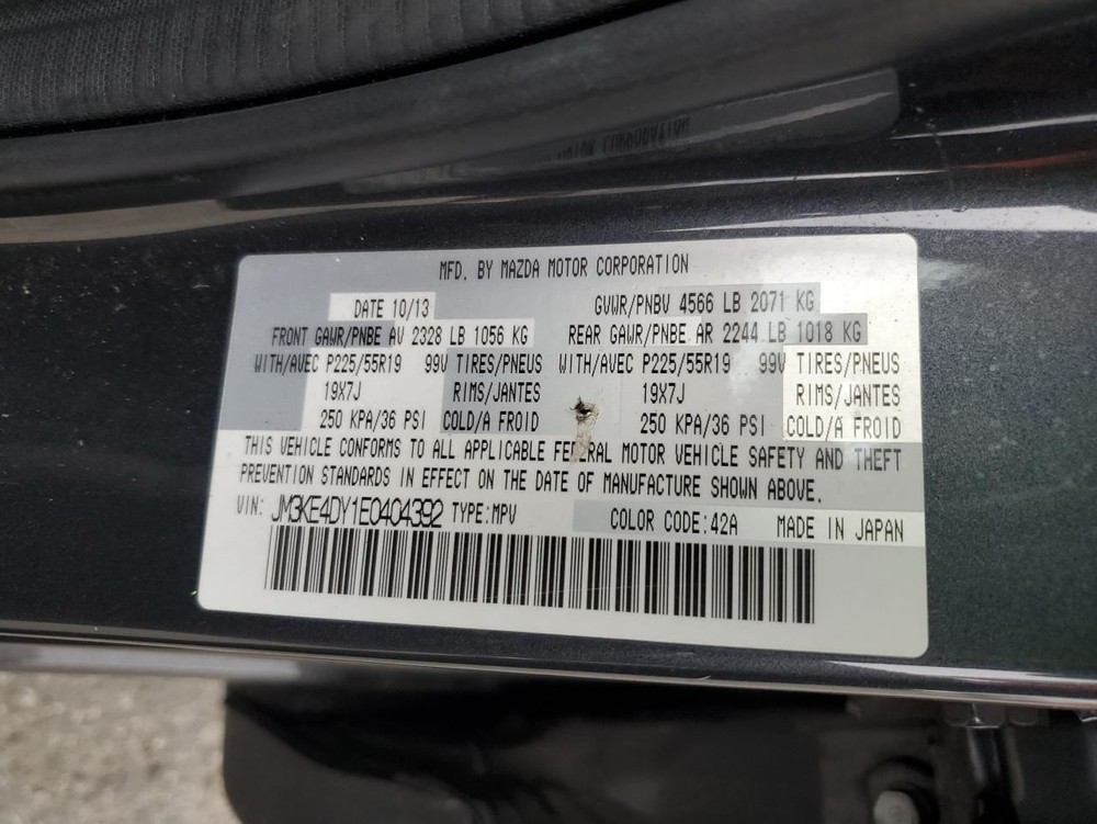 CONTROL PANEL OEM 13-15 CX-5 1YR WRNTY