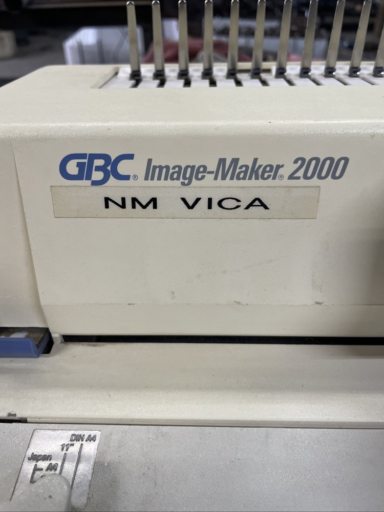 GBC Image Maker 2000 Comb Binding Machine