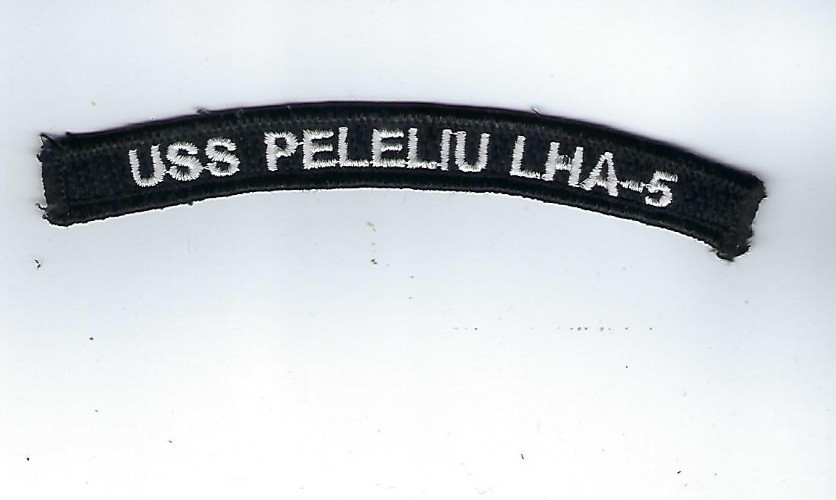USS Peleliu, LHA-5,  US Navy "Rocker"