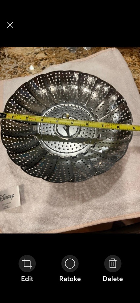 Stainless Steel Vegetable Steamer Collapsible