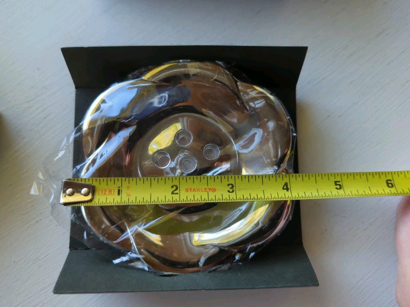 Dansk Silverplate Flower Dish Flower Frog Ikebana Holder Gunner Cyren Design