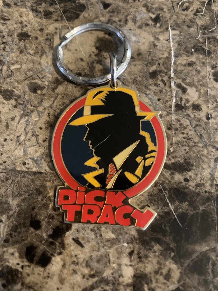 Disney Dick Tracy Keychain 90's