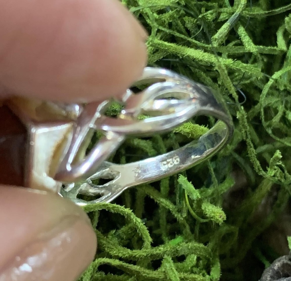 Baltic Amber Woman's Ring ( 7- 9 Sizes)