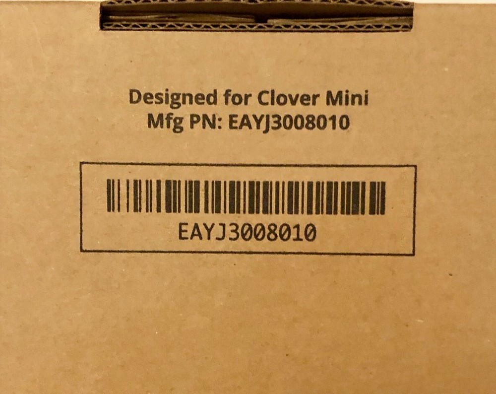 Clover Mini EAYJ3008010 Pin Touchscreen Shield Replacement POS Faceplate