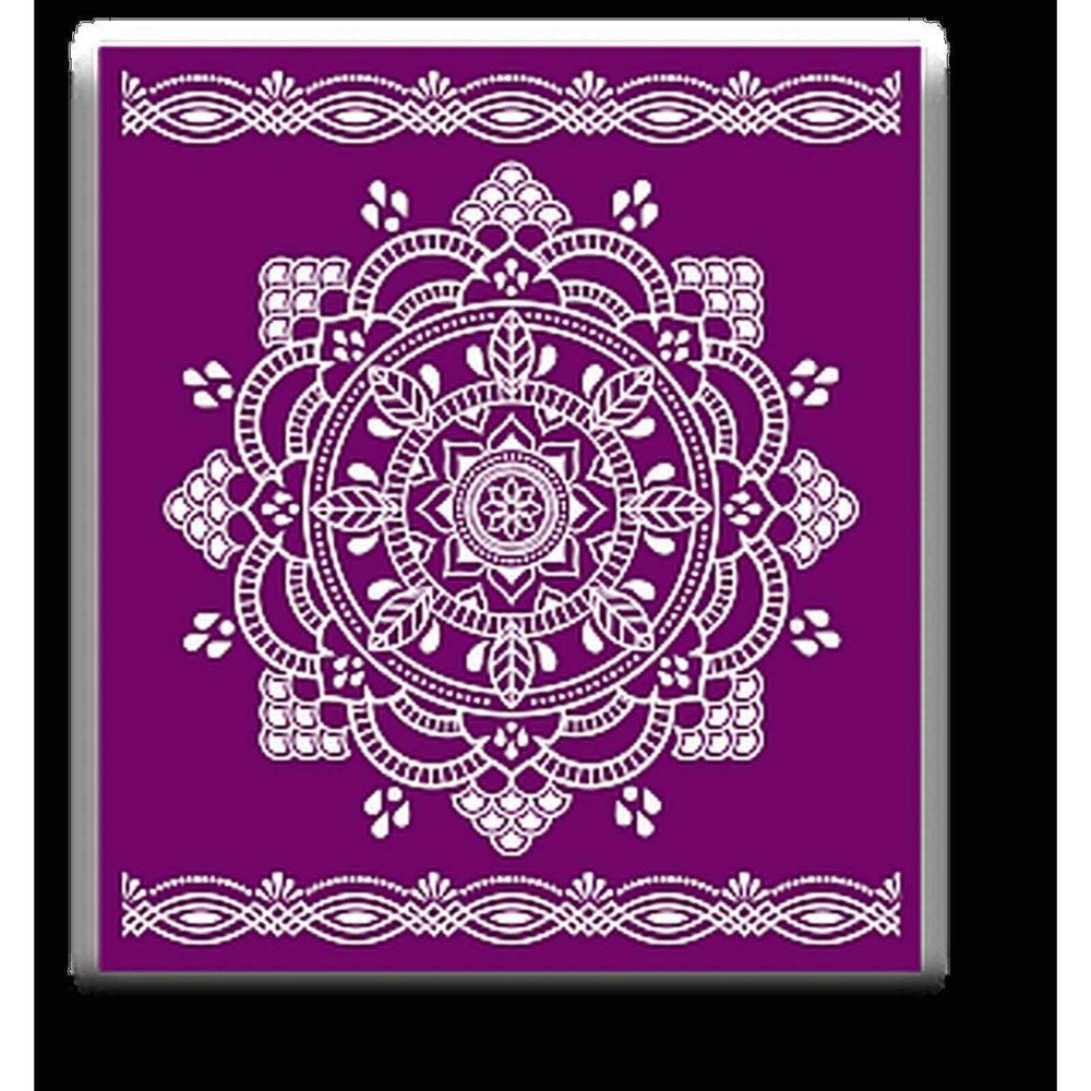 Mandala Silkscreen Stencil 3 in one 8"x10"