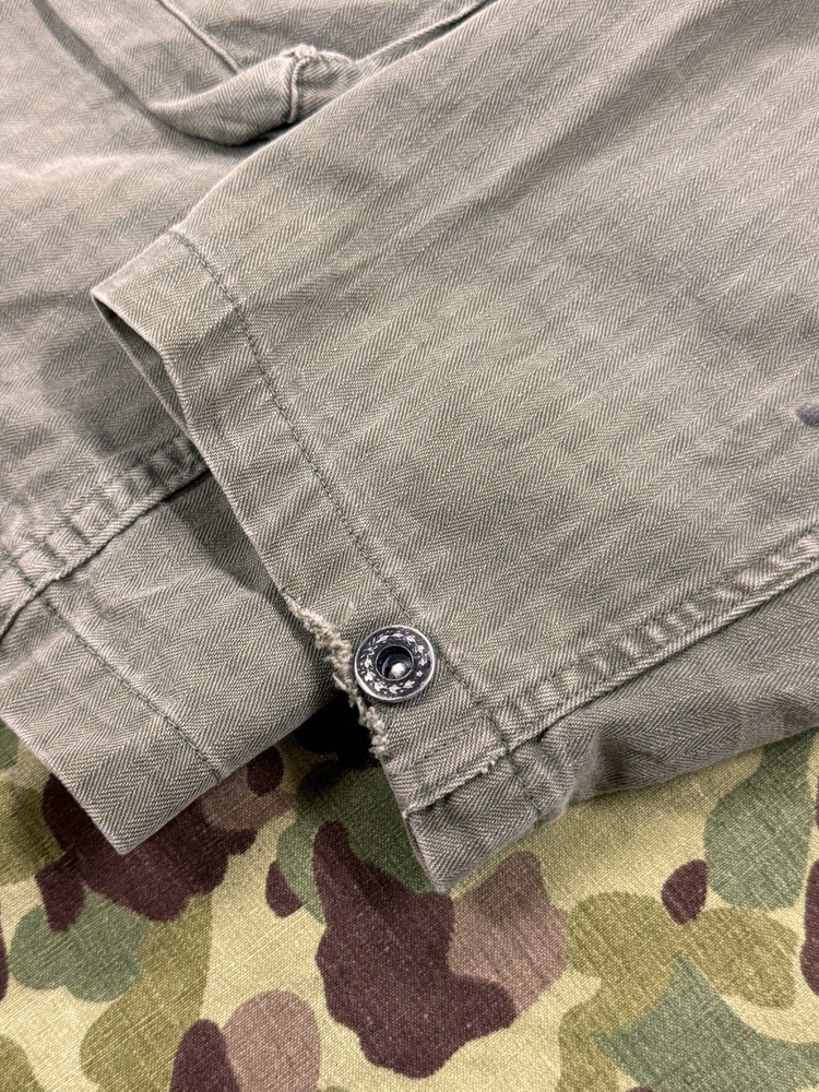 WWII USN HBT Jacket Navy “Low Pockets”