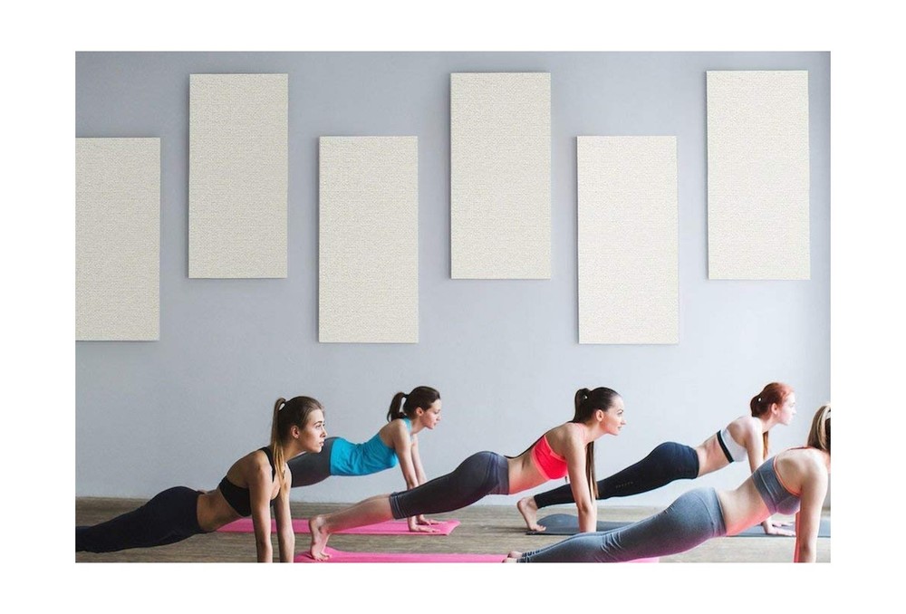 ADW Acoustic Panel Rectangle – 48” X 24” X 2” Stream (FR