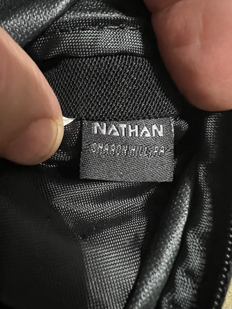 Nathan Swift Plus Hydration Running Belt Black Athletic Marathon