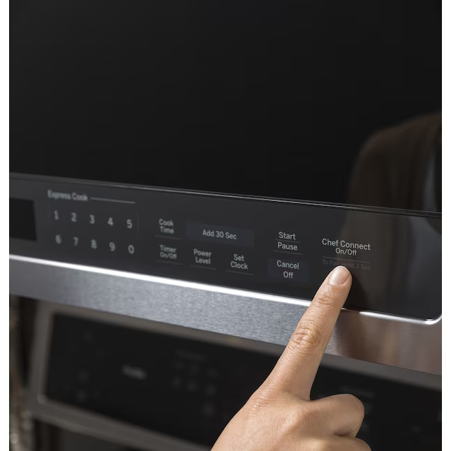 GE Profile 2.1-cu ft Over-the-Range Microwave with Sensor Cooking