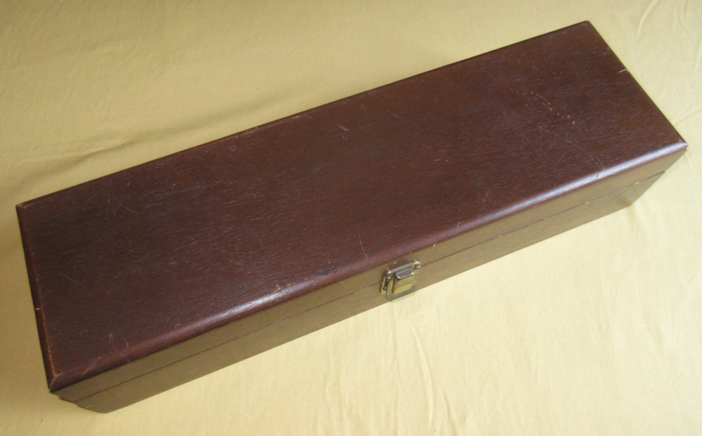 Vintage Clearcite Radius Curve Set in Wooden Box Engineering Architect