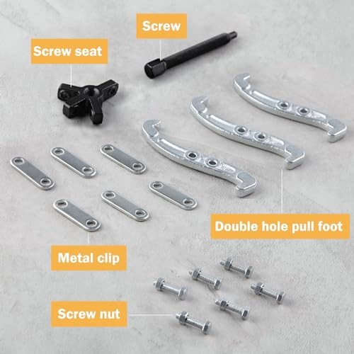 3 Jaw Gear Puller Gear Removal Tool for Slide Gears, Adjustable 3 Jaw Puller