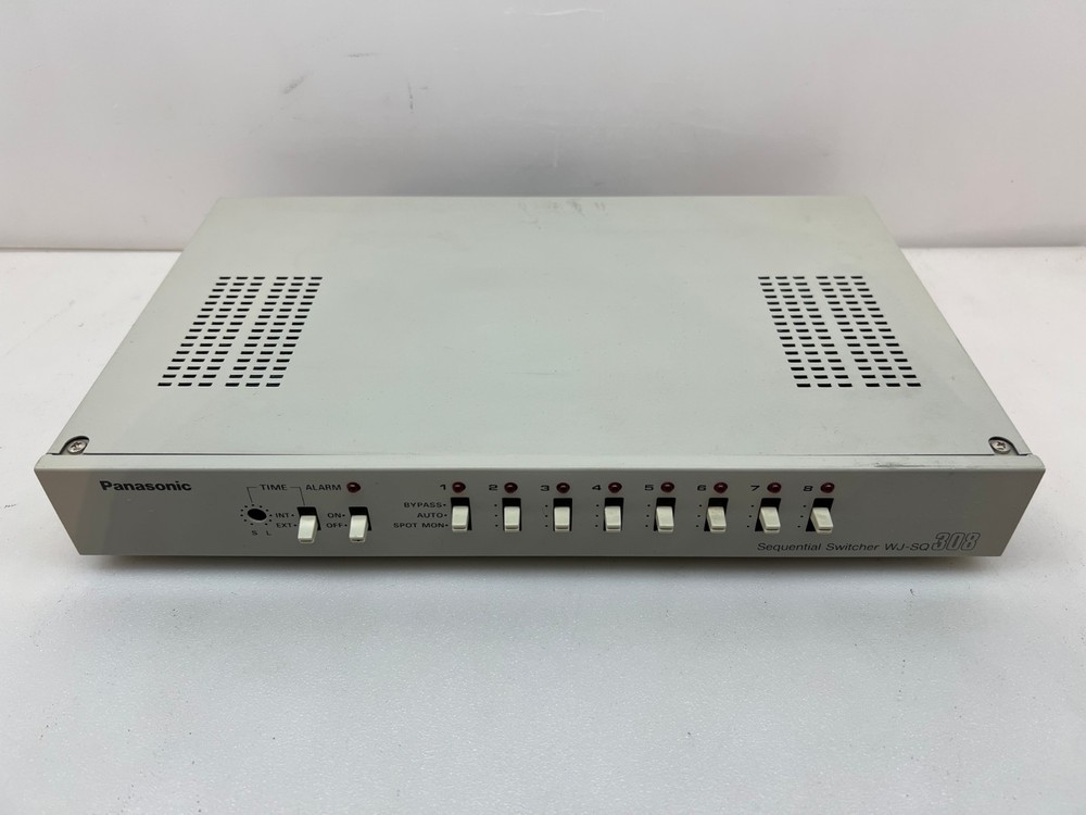 Panasonic WJ-SQ308 Sequential Switcher Free Shipping