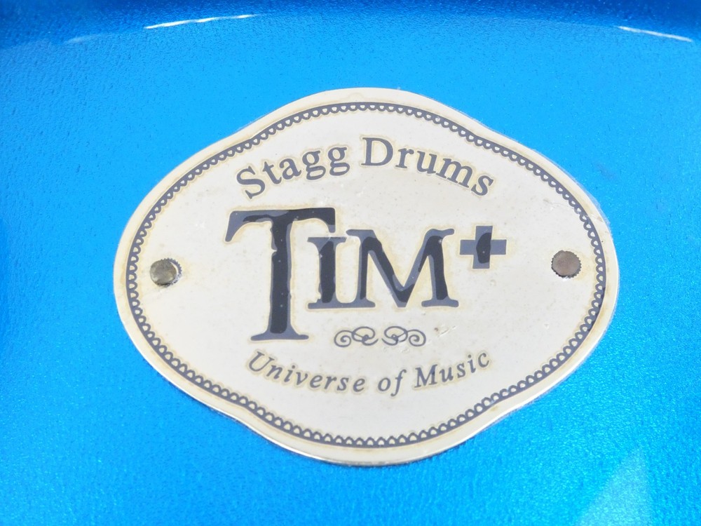 Stagg Drums Tim+ 14x5 Snare Drum - Blue