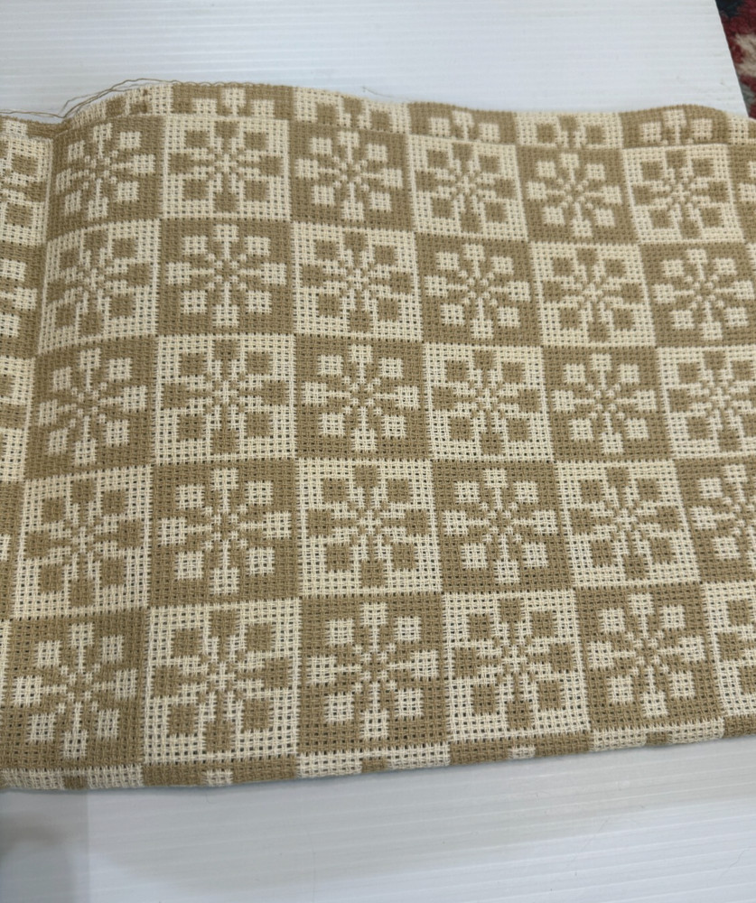 Woven Pattern Needlepoint Canvas 41 1/2" x 27"