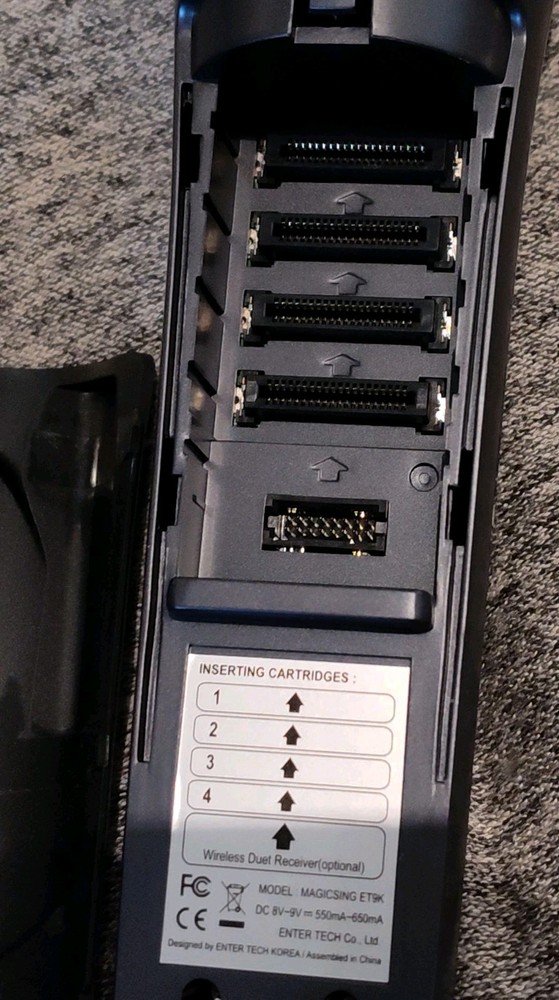 Magic Sing ET9K Microphone no Power Cord