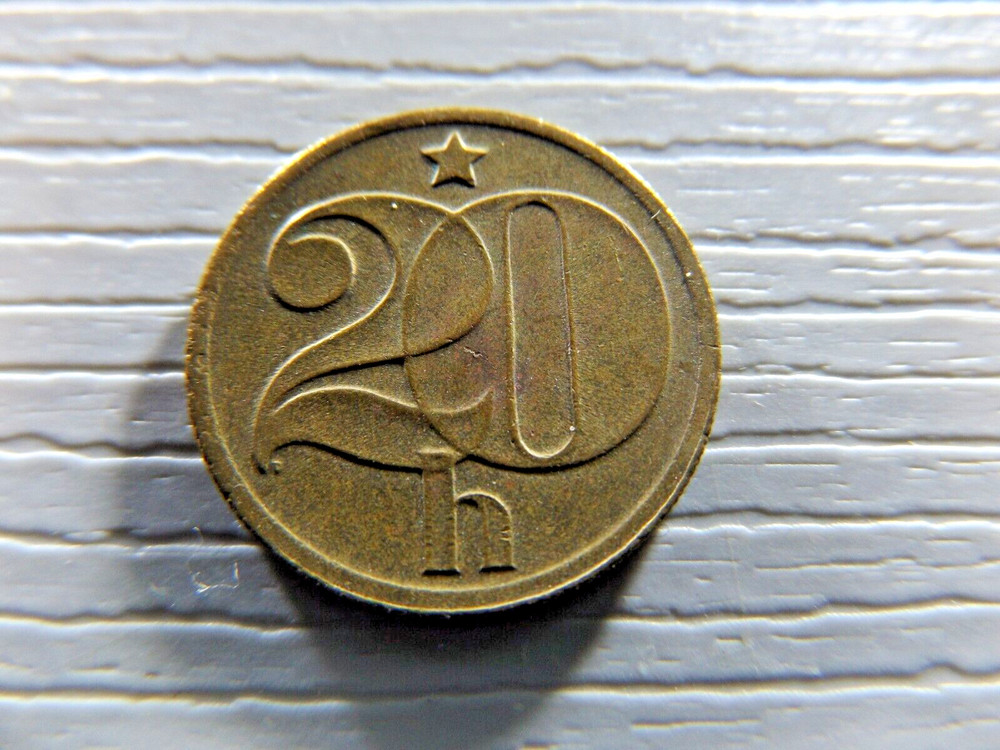 CZECHESLOVAKIA 1972 20 Haleru