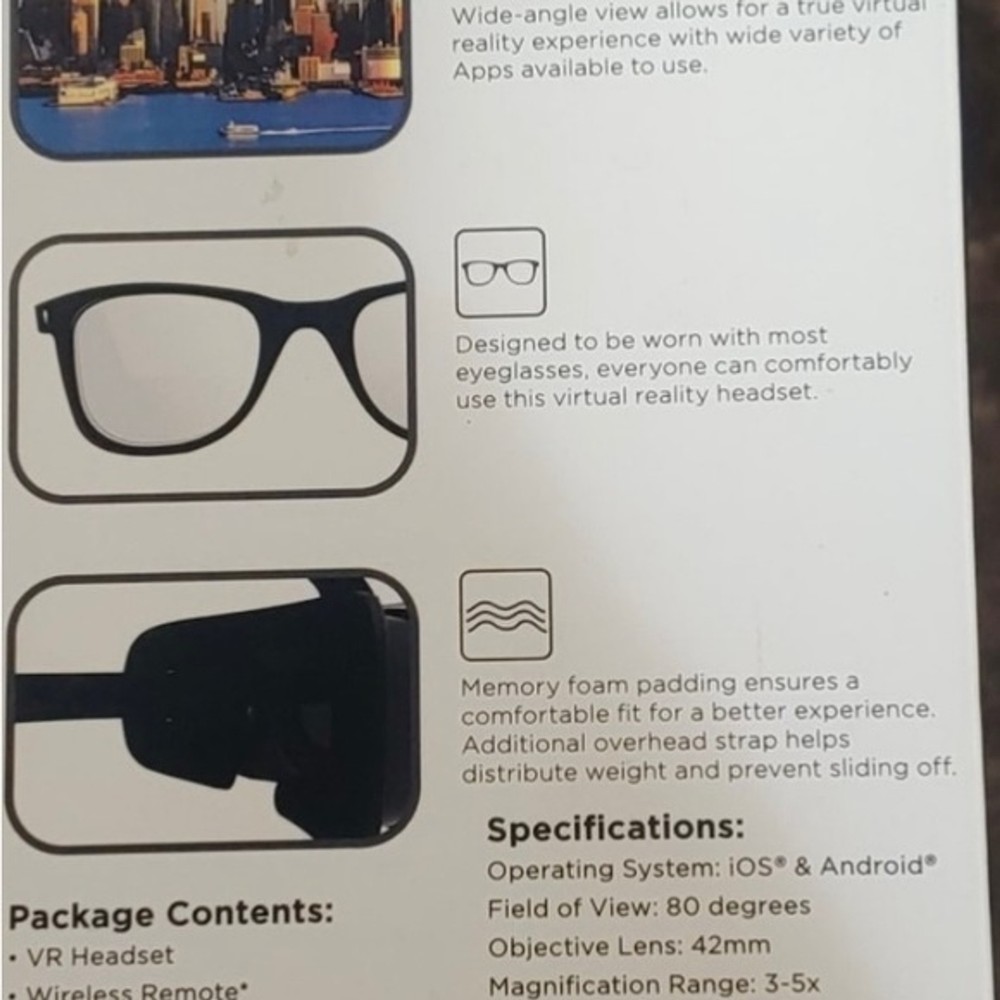 Virtual Reality Headset For Cell Phone