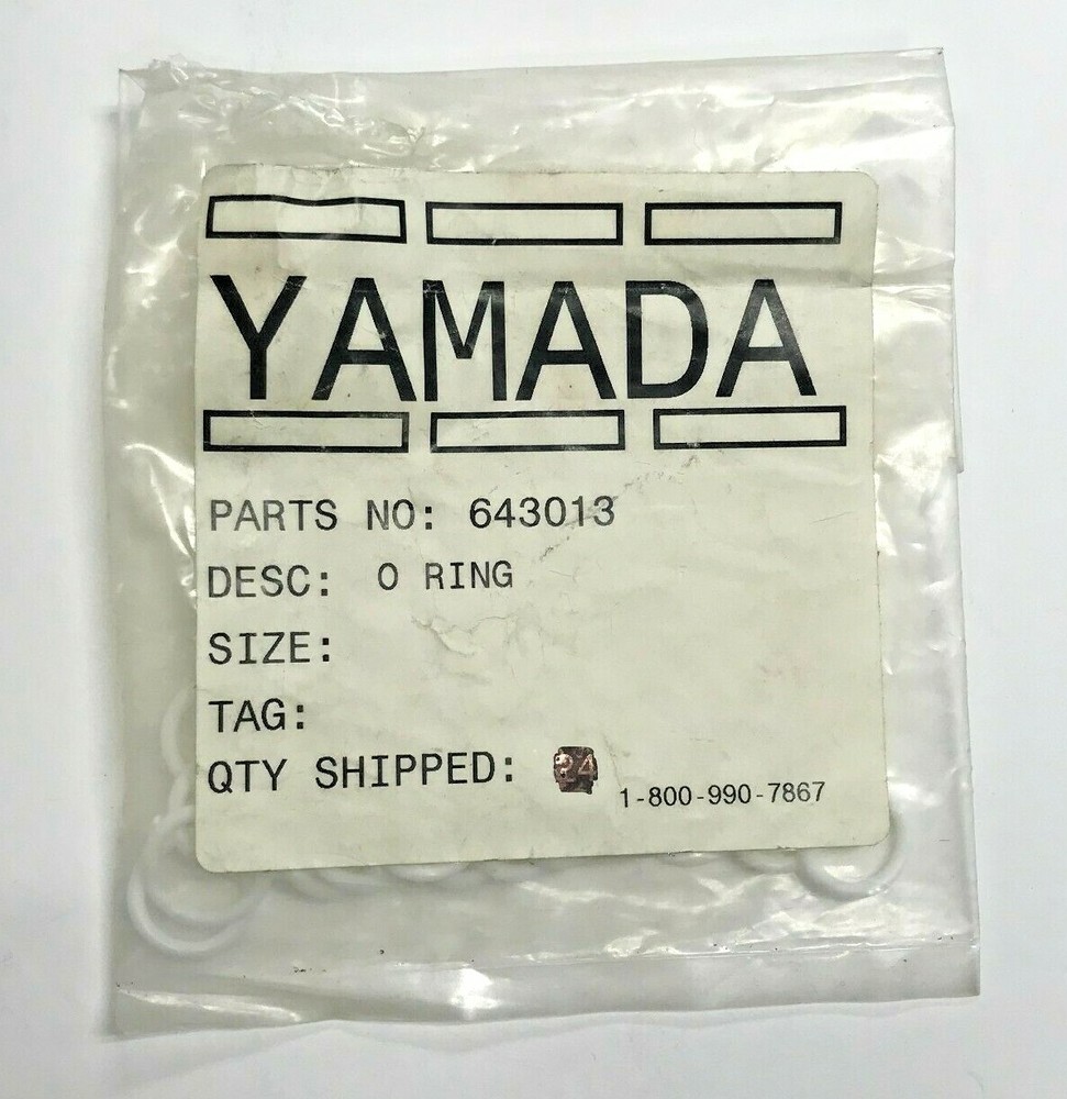 Yamada 643013 O-Ring Pack of 21