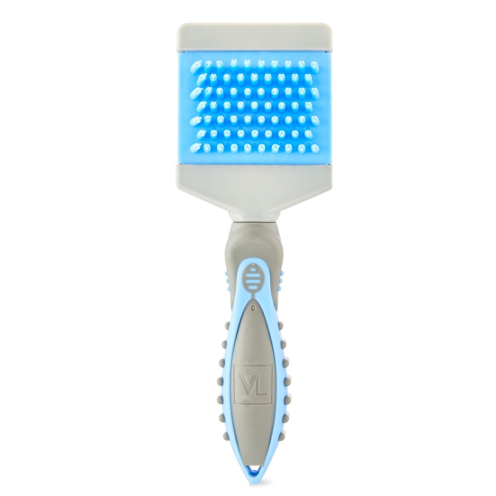 Flexible Massage and Slicker Brush for Cats