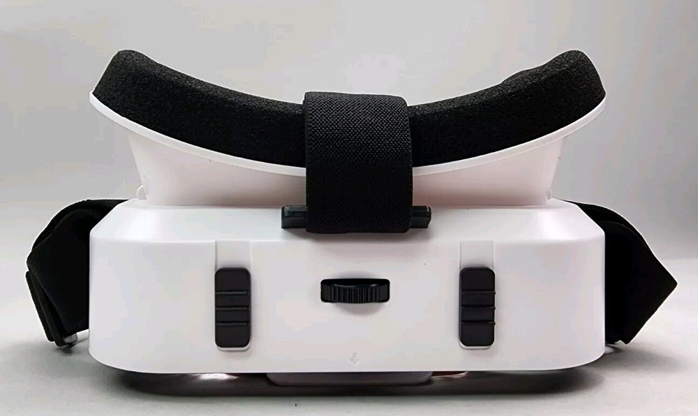 VR Shinecon 5.0 3D Virtual Reality Glasses, White