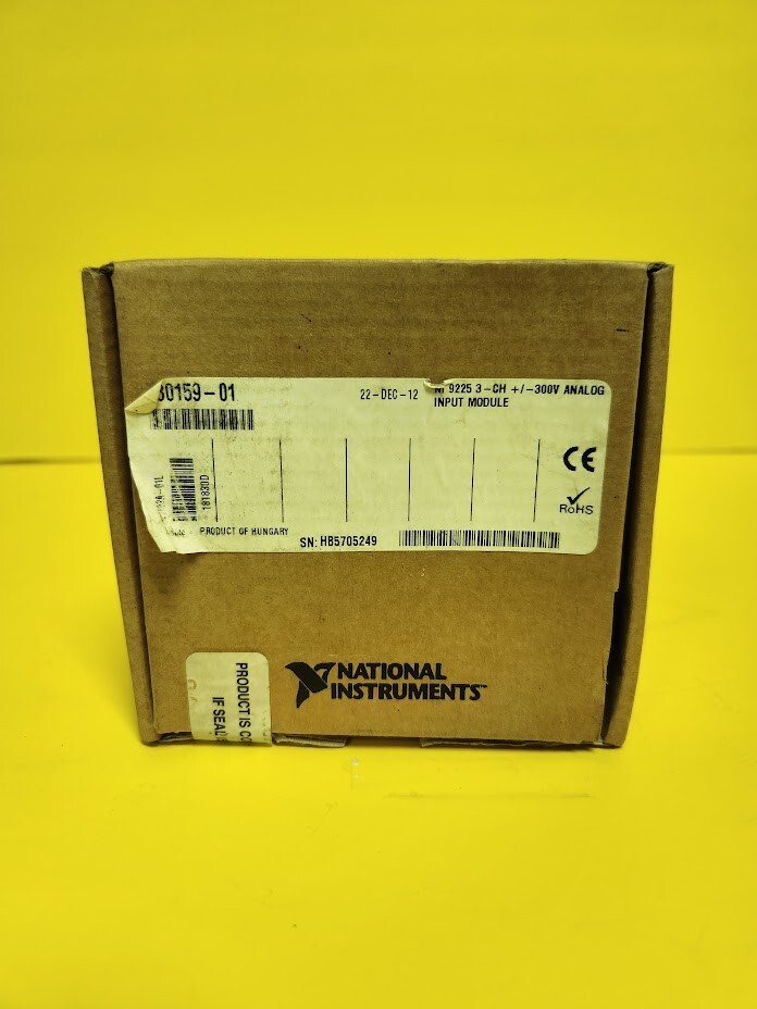New National Instruments NI-9225 cDAQ High Voltage Analog Input Module