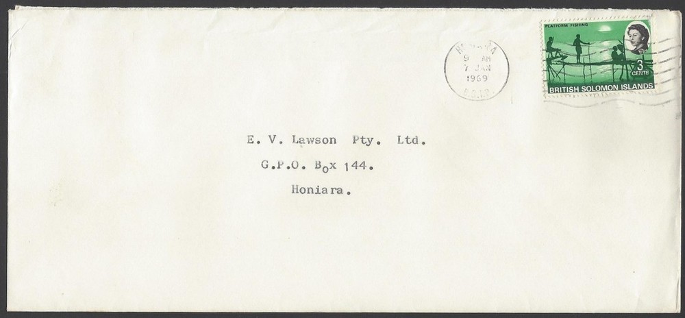 Solomon Is 1962-9 cover collection (13)