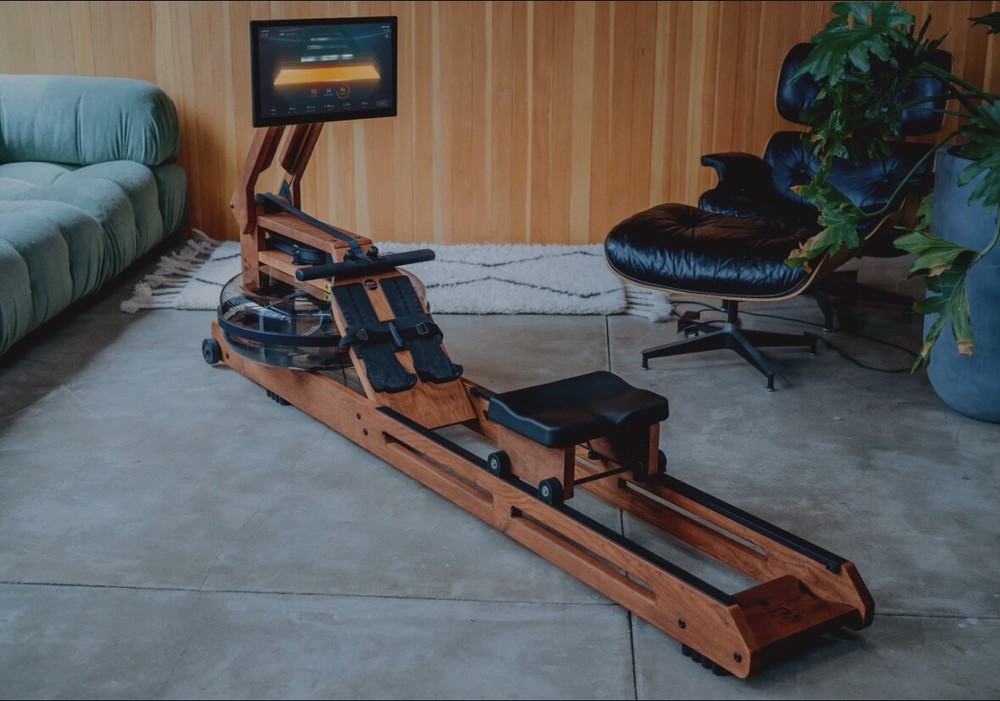Ergatta Rower Water Resistance Machine. Uniquely elegant design handcrafted.