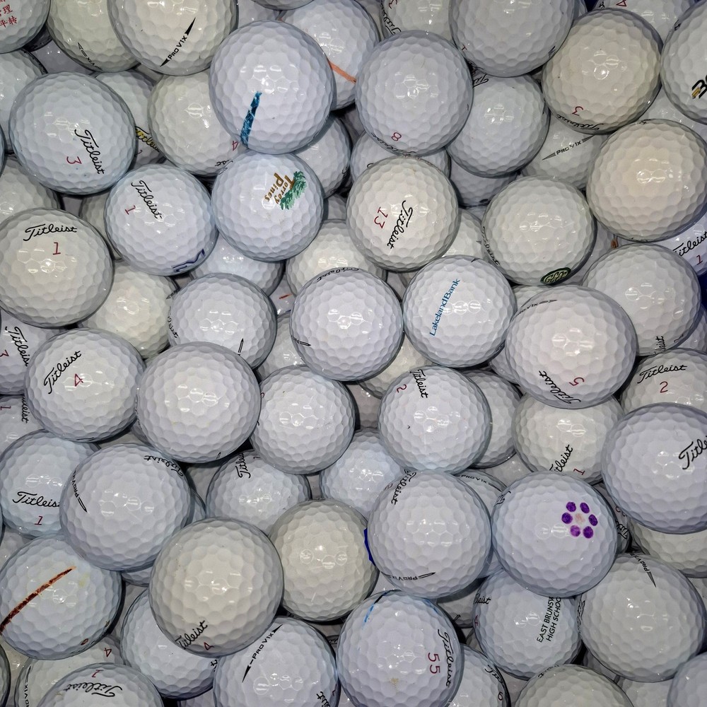 24 Titleist Pro V1x Used Golf Balls - 4A Grade AAAA