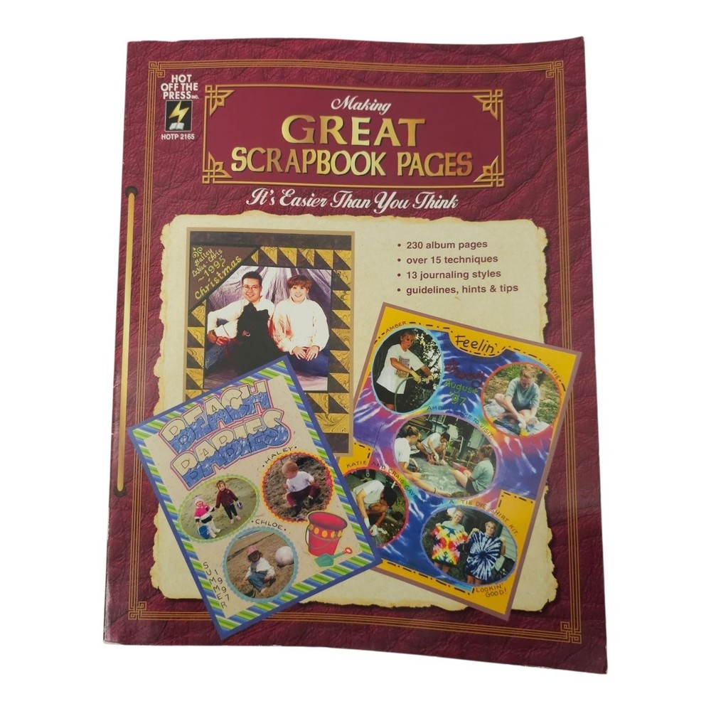 Making Great Scrapbook Pages Guidelines Hints Tips Albums Techniques Crafting