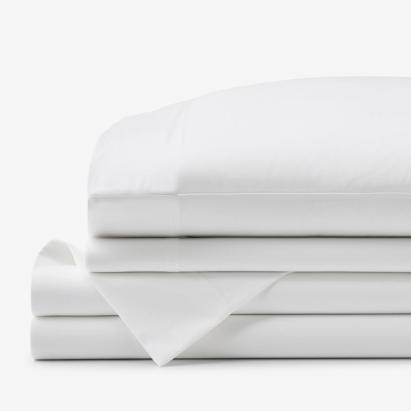 Sateen Classic Smooth Solid Bed Sheet Set-TheCompanyStore|61145
