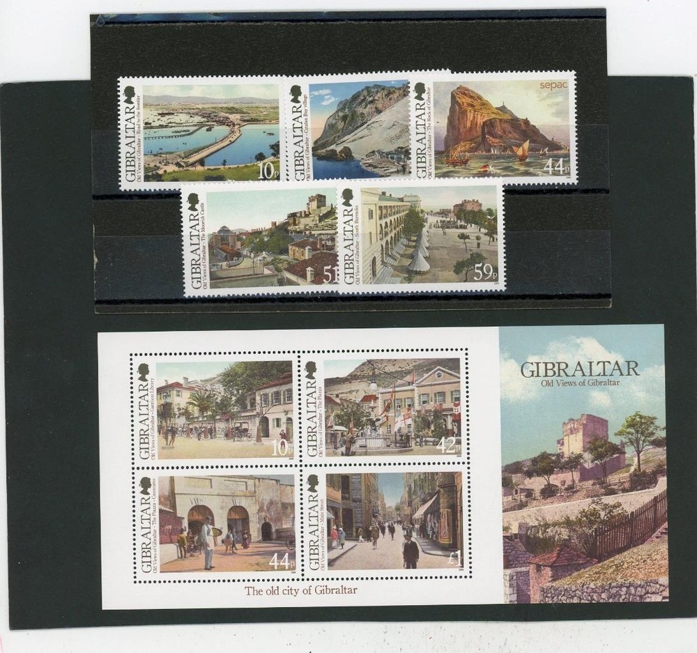 Gibraltar 2009 Scott# 1205-10 Mint LH